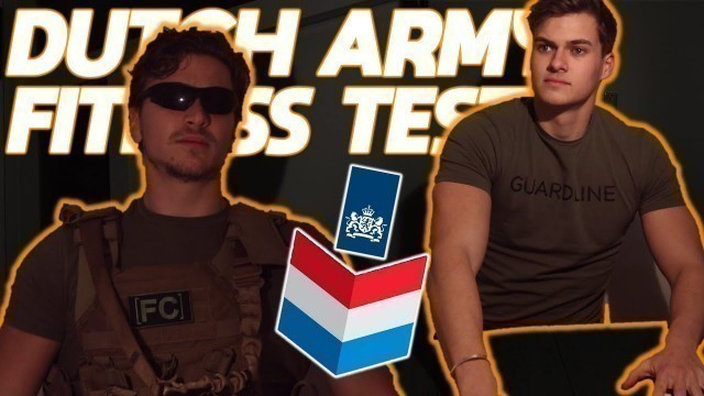 'Bodybuilders Try The Dutch Army Fitness Test | NEDERLANDS GESPROKEN'