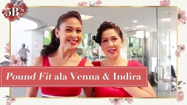'Intip Keseruan Pound Fit ala Venna dan Indira'
