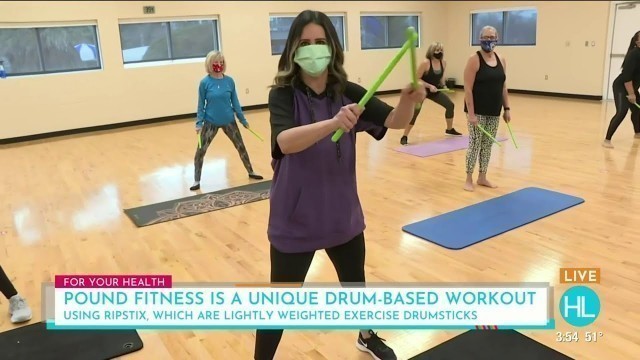 'Turn your workout into a concert with a POUND fitness drumming-based class | HOUSTON LIFE | KPRC 2'
