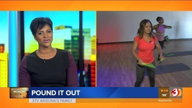 'POUND Fitness provides calorie-crunching rock star workout'