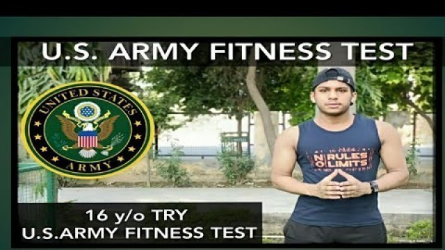 '16 year old try US ARMY FITNESS TEST without practice!! | jaskaran fitness'