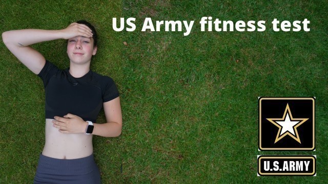 'Teenage girl tries the US army fitness test untrained..'