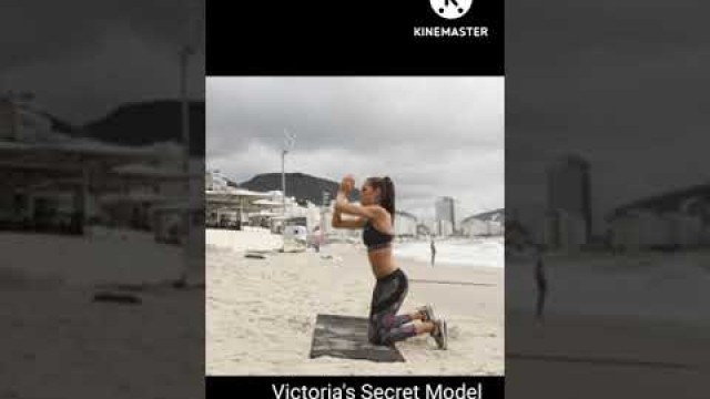 'Model Izabel Goulart\'s Workout ...#shortsvideo'