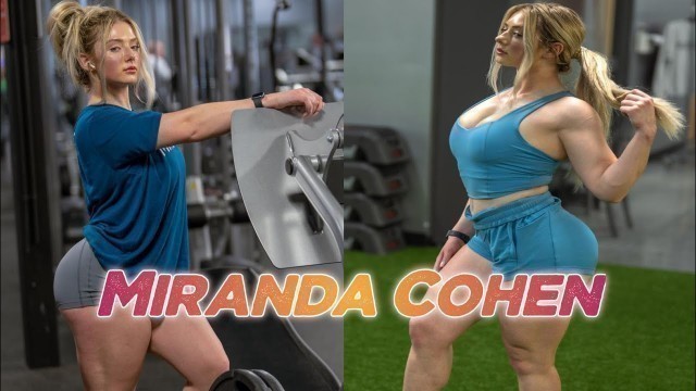 'Miranda Cohen workout | watch full motivation |Beautiful Gym girl #fitnessmotivation #gym #crossfit'