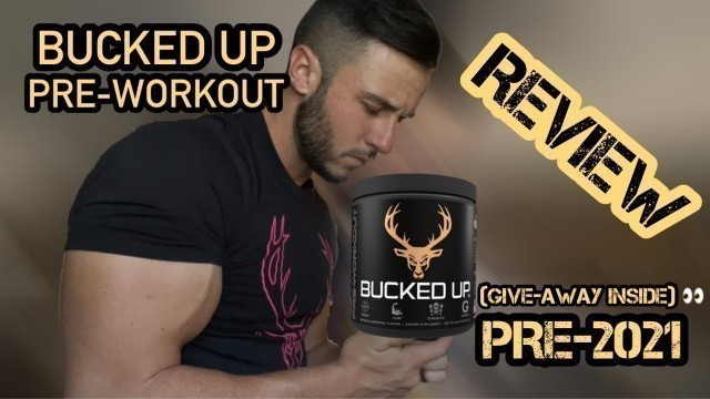 'BUCKED UP PRE WORKOUT PRE 2021 || CHAI SPICE'