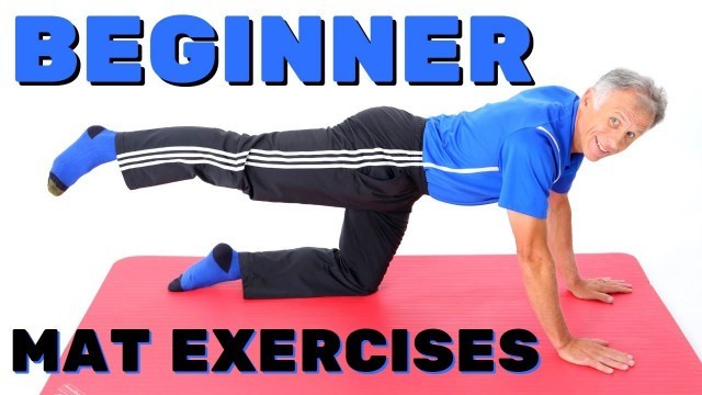 'Top 10 Mat/Floor Exercises for Beginners or Out of Shape- NO Equipment'