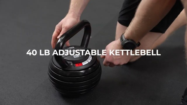 '40 lb Adjustable Kettlebell | Titan Fitness'
