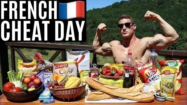 'FRENCH CHEAT DAY | IIFYM Full Day of Eating in France'