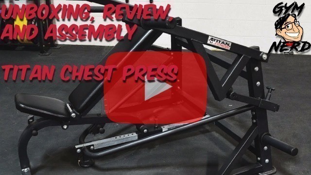 'Best Home Gym Chest Press Review TITAN FITNESS'