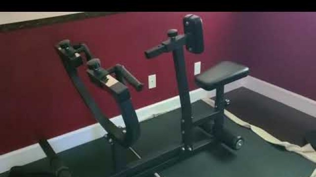 'Titan Fitness Plate Loaded Row Machine Review'
