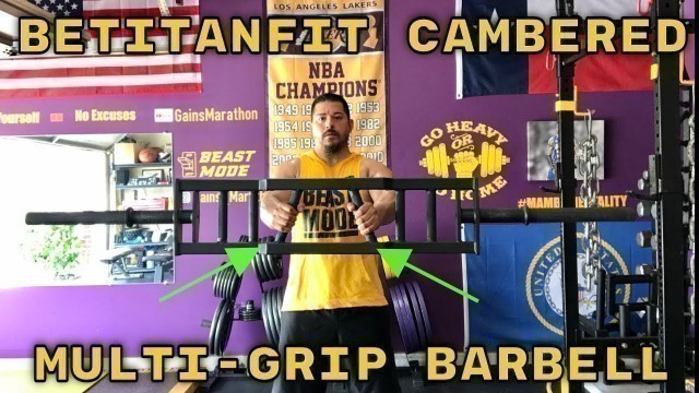 'Titan Fitness Cambered Multi-Grip Bar Review'