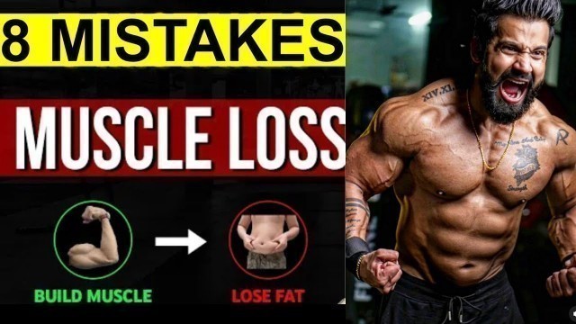 '8 Biggest Muscle Building Mistakes Beginners Always Do