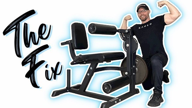 'The Titan Fitness Seated Leg Extension / Leg Curl Resistance Profile Fix + 2 Year Update'