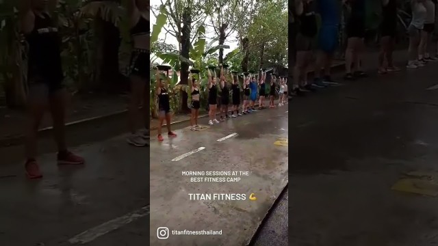'Monday Funday | Teamwork demonstration at Titan Fitness Camp Phuket Thailand'