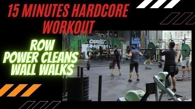 'WORKOUT#10- 15 MINUTES OF HARDCORE WORKOUT'