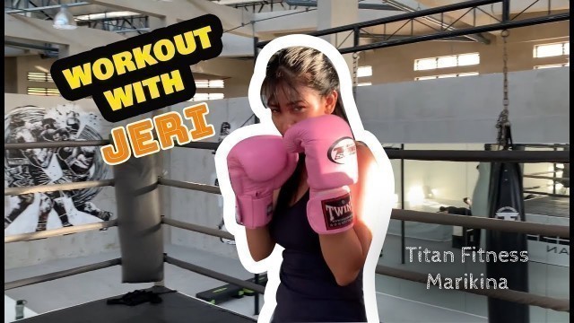 'Titan Fitness Boxing Workout Vlog'