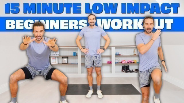'15 Minute LOW IMPACT Beginners Workout | The Body Coach TV'