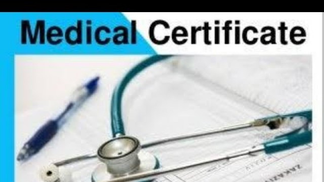 'Medical Certificate for Admission in Central Universities l CUET 2022'