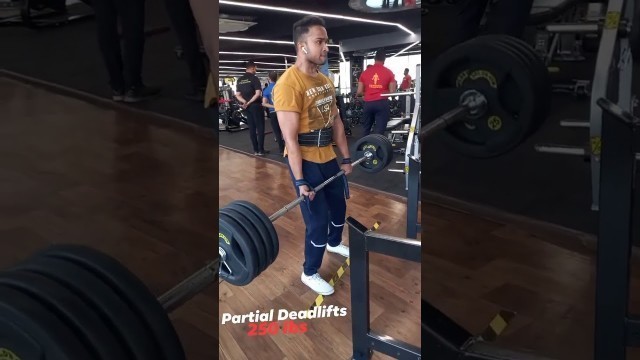 'Exercise: Partial Deadlifts
