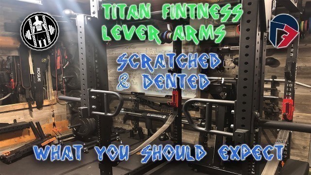 'Titan Fitness x3 Lever Arms (Blemished/Cheaper Version) Unboxing and Installation'
