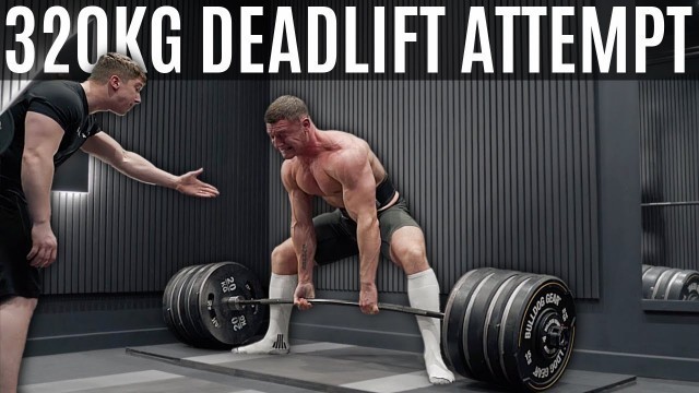 '320KG DEADLIFT ATTEMPT ft. My Brother'