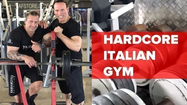 'Thomas Benagli\'s HARDCORE Gym in Italy!'