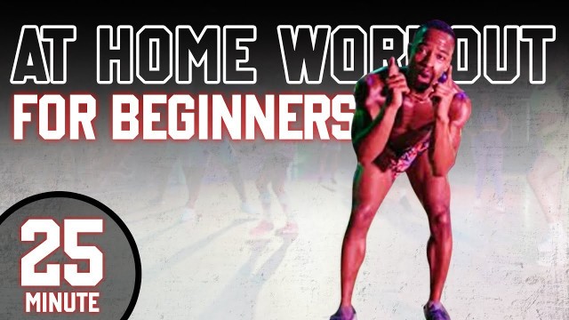'25 MIN AT HOME CARDIO WORKOUT FOR BEGINNERS'
