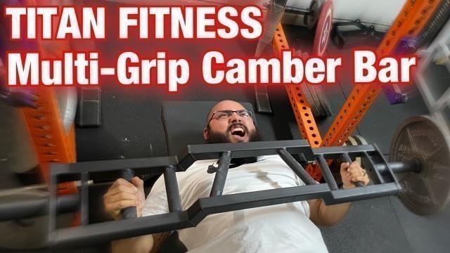 'TITAN FITNESS MULTI-GRIP CAMBER BAR REVIEW // titan fitness exercises, titan fitness review'