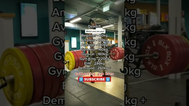 'Deadlift challenge tier list #fitness #gymmotivation #mattdoesfitness'