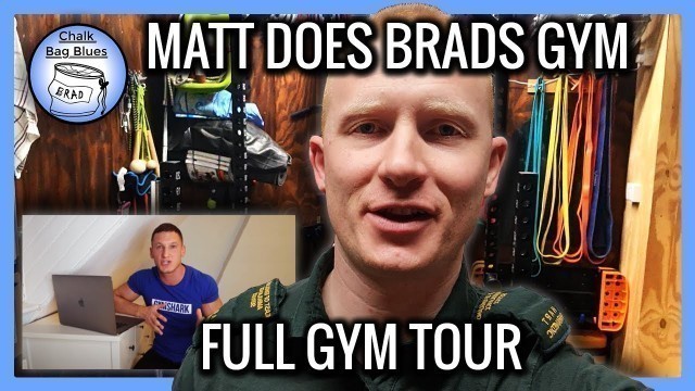 'Matt Does Brad\'s Gym - FULL UNEDITED home garage gym tour (featured in mattdoesfitness)'
