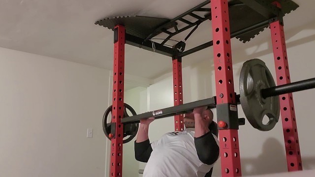 'Titan Fitness Angled Bar- Front Shoulder Press [ FIRST EVER ATTEMPTS]'