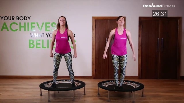 '✅Rebound Trampoline  Workout for Beginners | Lose Weight & Tone Body |  Pure Rebounding Fun!'
