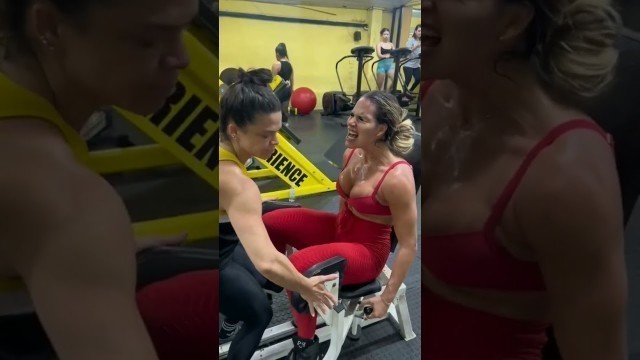 'Sexy Hot Female Fitness bodybuilder CrossFit Muscle Hardcore Gym Motivation'