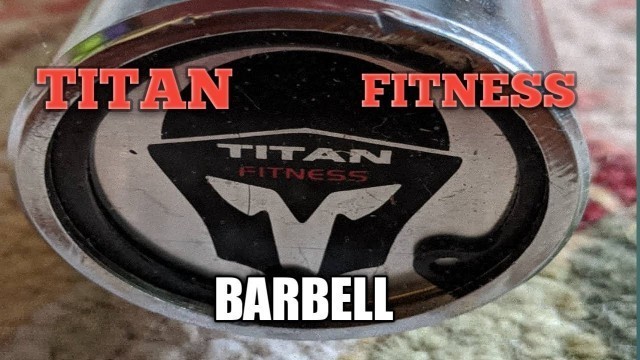 'BARBELL UNBOXING: New Titan Fitness Barbell Arrived!!'