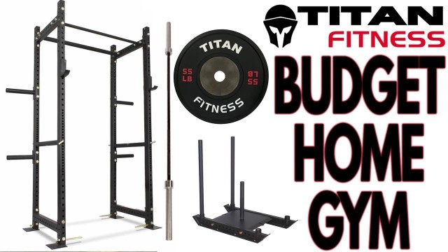 'Budget Titan Fitness Home Gym Build!'