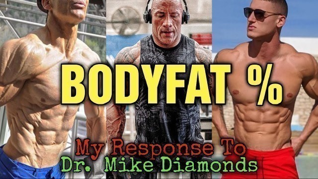 'Bodyfat % - Helmut Strebl, The Rock, MattDoesFitness, MegSquats & more! - Dr Mike Diamonds Response'