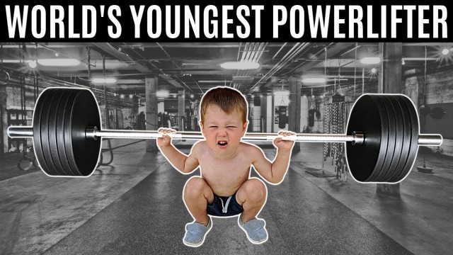 'THE WORLD\'S YOUNGEST POWERLIFTER | Luca Intro Compilation pt. 3'