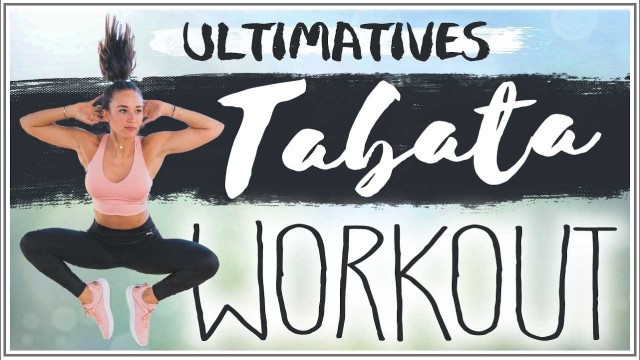 'TABATA Hardcore Workout - 15 Minuten - FETTVERBRENNUNG Garantiert'