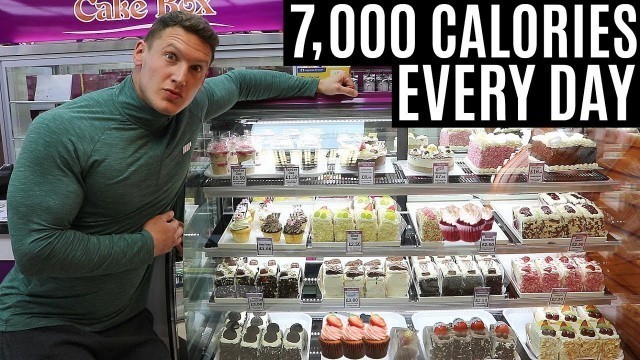 'EATING 7,000 CALORIES EVERY DAY? | IIFYM Full Day of Eating'