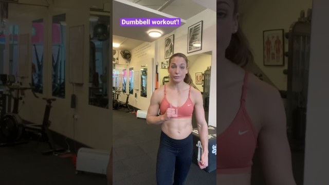 'Dumbbell workout 