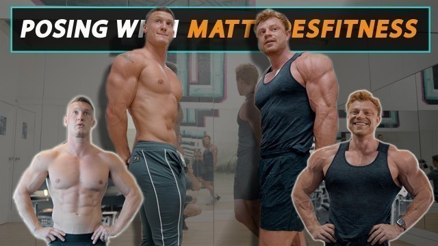 'MattDoesFitness Does Bodybuilding | IFBB PRO Push Workout + Posing'