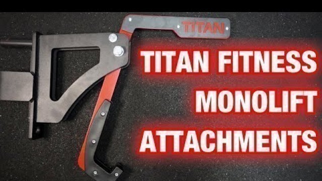 'TITAN FITNESS MONOLIFT REVIEW // titan fitness monolift assembly, monolift attachment'