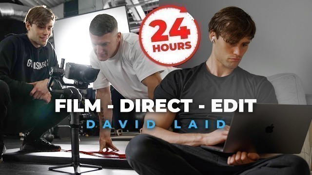'David Laid Creates A Gymshark Campaign in 24 hours | ft MattDoesFitness & Nathaniel Massiah'
