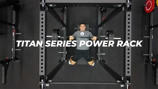 'Titan Series Power Rack | Six Color Options | Titan Fitness'