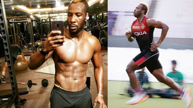 'Andre Russell Hardcore Gym Strength Crossfit Weight Training  And Yo Yo Test Workout And Lean Body'