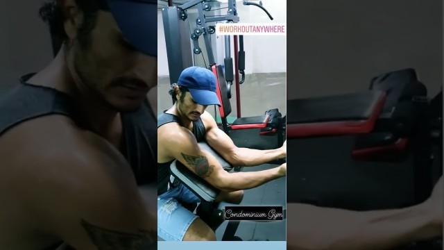 'Workout Anywhere | Gym Reels | workout Motivation | Fitness Motivation #gymreels #workoutmotivation'
