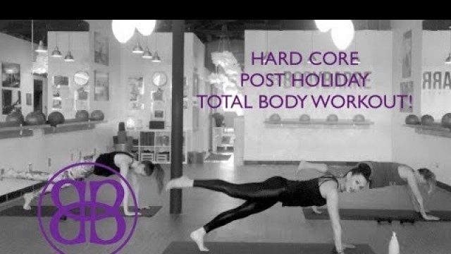 'TOTAL BODY off-the-barre HARDCORE Workout with Paige!!'