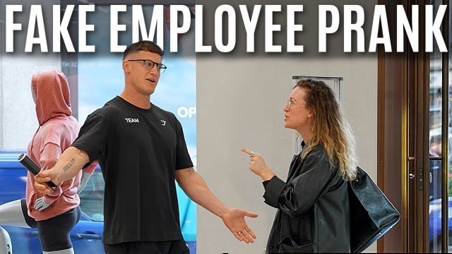'We pretended to be employees at the Gymshark Store'