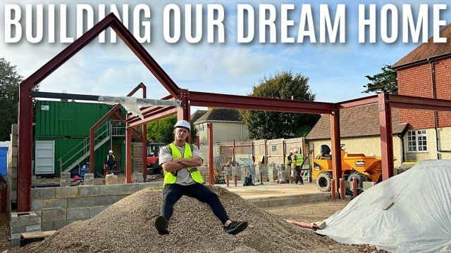 'BUILDING OUR DREAM HOME ep. 3 | Full House Build'