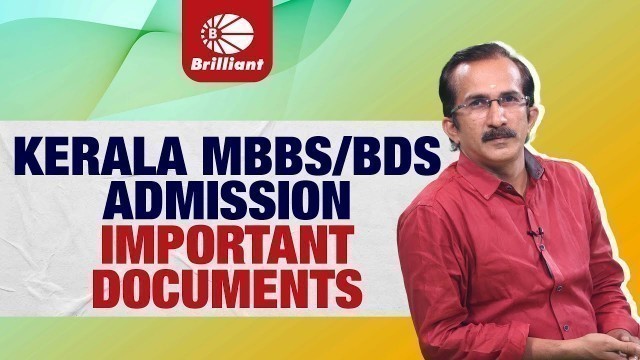 'KERALA MBBS / BDS ADMISSION | IMPORTANT DOCUMENTS #important #documents #mbbs #bds #admission #india'